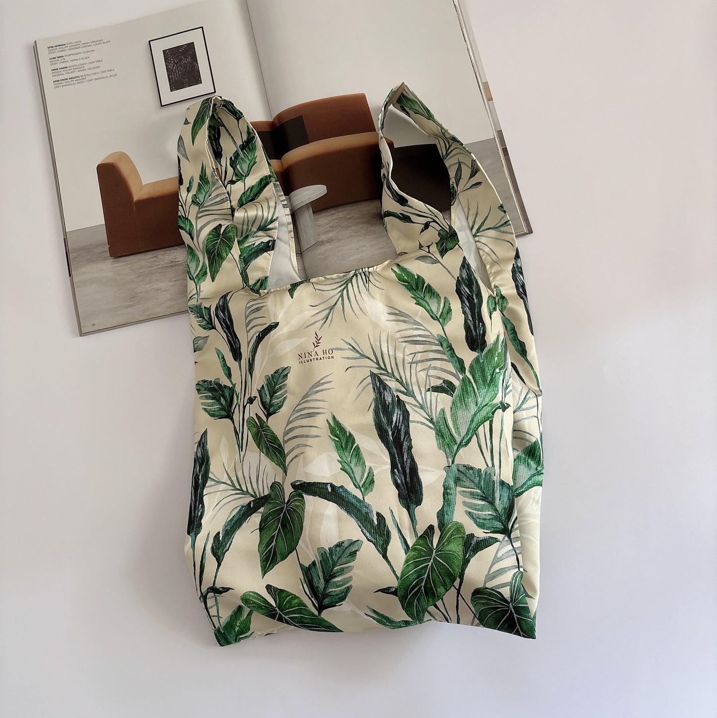 Explore Jungle Shopping Bag-S-Light Yellow