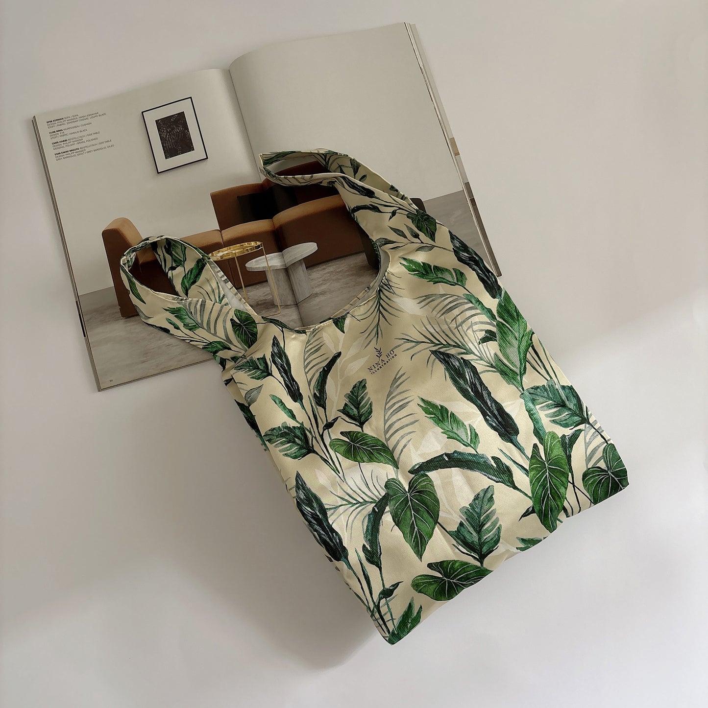 Explore Jungle Shopping Bag-S-Light Yellow